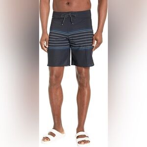 Billabong Men's Black and Blue Swim Shorts Billabong 73 Airlite 19" Boardshorts